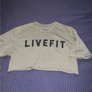 Live fit crop top
